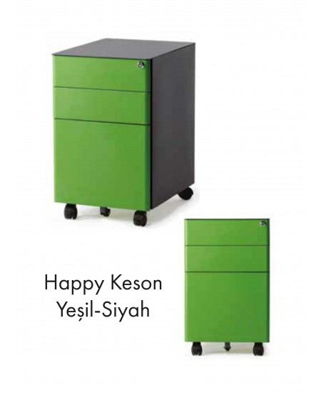 Happy Keson Yeşil - Siyah